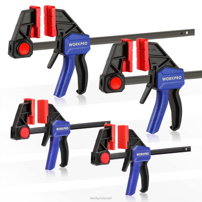 חָדָשׁ WORKPRO מהדקי בר לעיבוד עץ, כובע של 150/300 פאונד כְּלִי L40Z121
