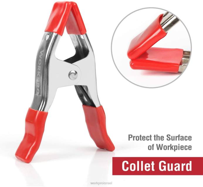 חָדָשׁ WORKPRO 8 יחידות מהדק קפיצי מתכת פלדה מצופה ניקל סט מהדקים כבדים 6-5/16 אינץ' לעיבוד עץ אוחז באולפני צילום קמפינג כְּלִי L40Z122