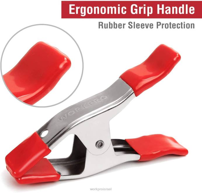 חָדָשׁ WORKPRO 8 יחידות מהדק קפיצי מתכת פלדה מצופה ניקל סט מהדקים כבדים 6-5/16 אינץ' לעיבוד עץ אוחז באולפני צילום קמפינג כְּלִי L40Z122